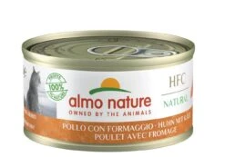 Almo Nature Chat Natural HFC Poulet Fromage 24 X 70 G