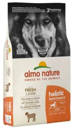 Almo Nature Chien Holistic Adult Large Agneau 12 Kg - Destockage