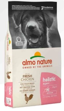 Almo Nature Chiot Holistic Medium Poulet 12 Kg - Destockage