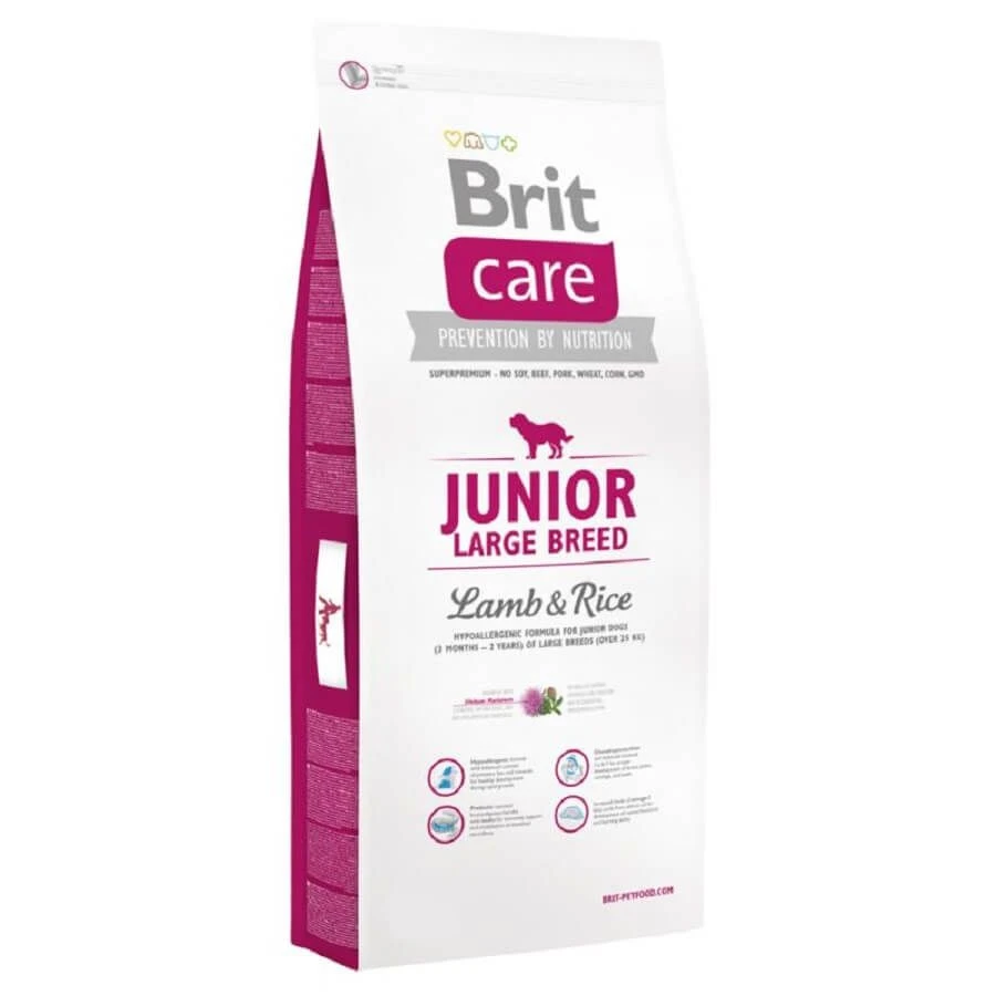 Brit Care Chien Junior Grande Race Agneau Et Riz 12 Kg