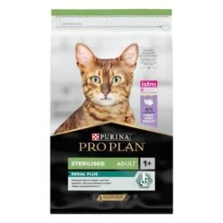 Purina Proplan Optirenal Chat Adult Sterilised Dinde 10 Kg -Animal Compagnie Fournitures Magasin purina proplan optirenal adult cat sterilised dinde 10 kg 2