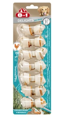8in1 Delights Pro Dental Bone Pour Chien XS X 7